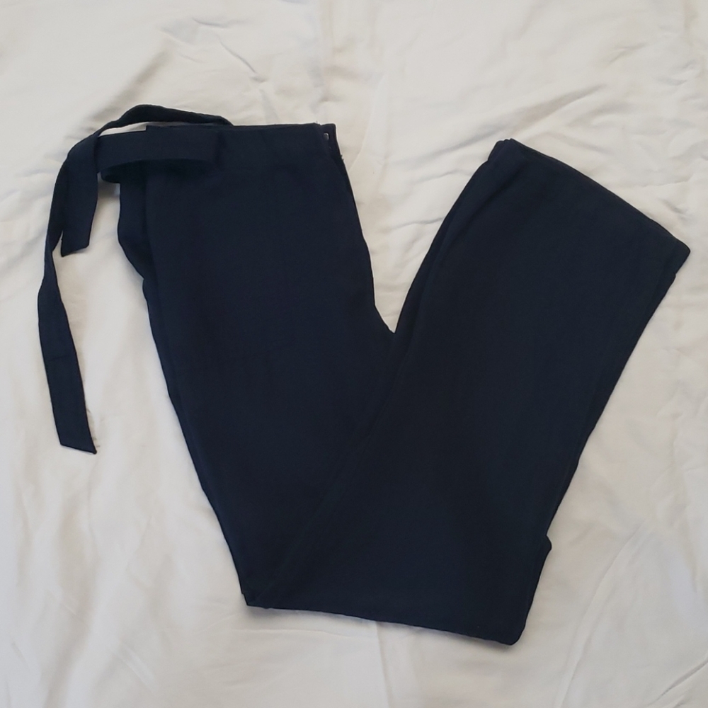 Wide straight leg pants